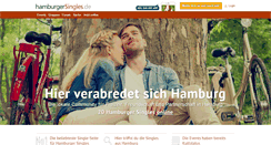 Desktop Screenshot of hamburgersingles.de